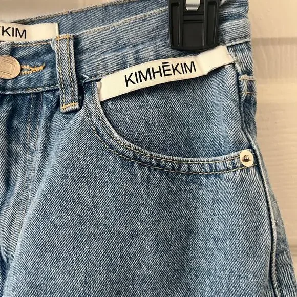 Kimhekim My Uniform Denim Shorts Size M - Picture 3 of 7